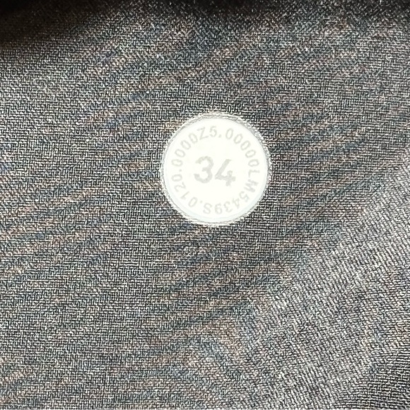 Lululemon Men's Slim Commission Pants Black size 34 Athleisure Golf Outdoor - Picture 9 of 11